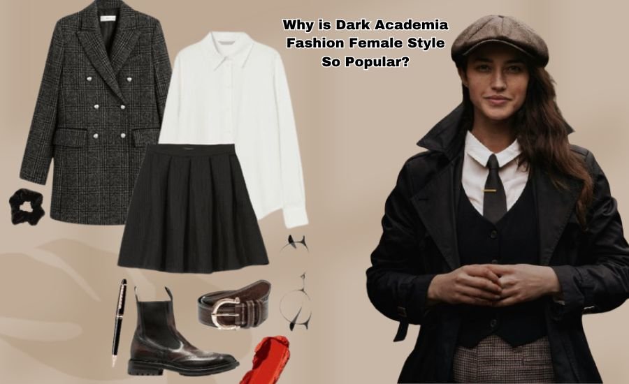 dark academia fashion female