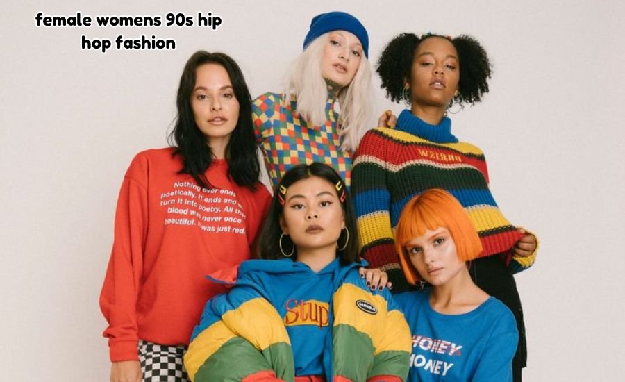 female womens 90s hip hop fashion