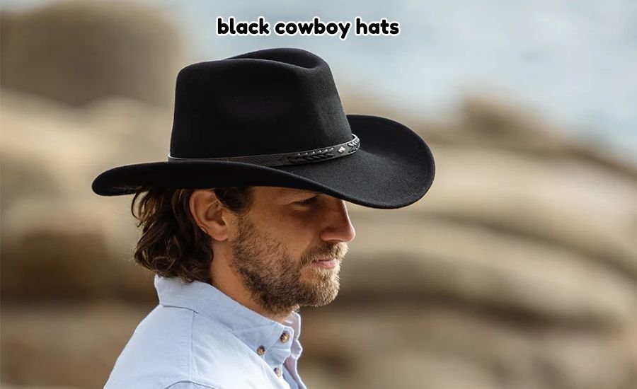 black cowboy hats