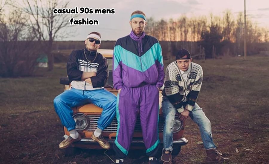 casual 90s mens fashion