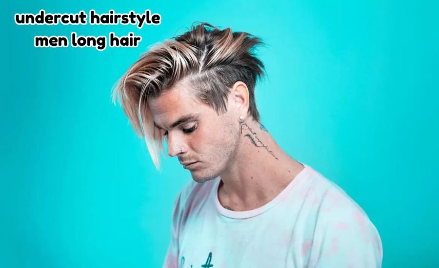 undercut hairstyle men long hair