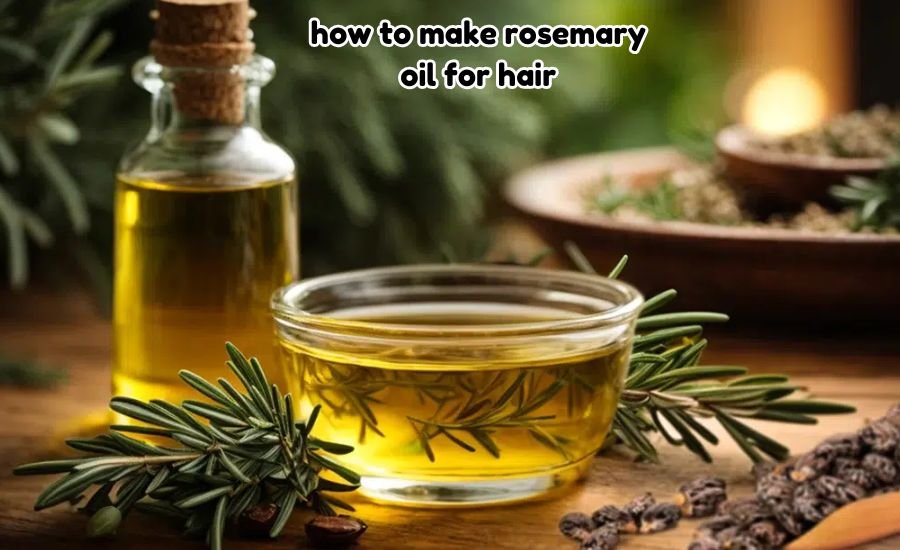 how to make rosemary oil for hair