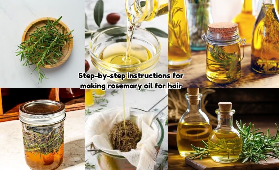 how to make rosemary oil for hair