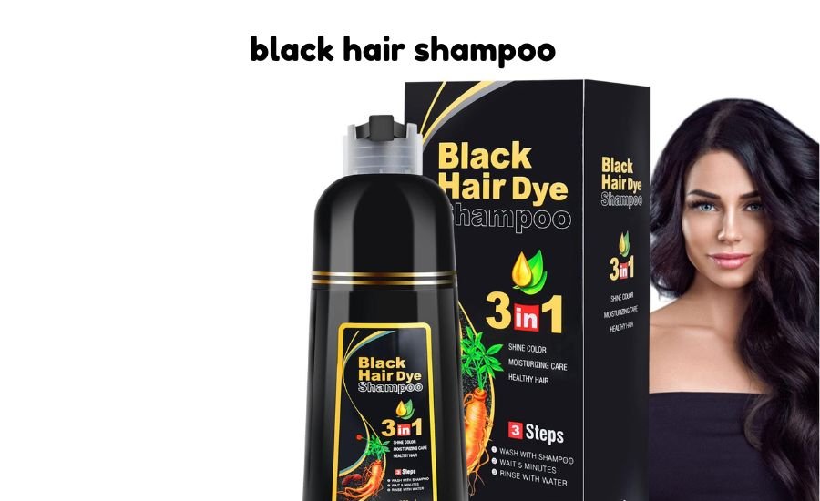 black hair shampoo