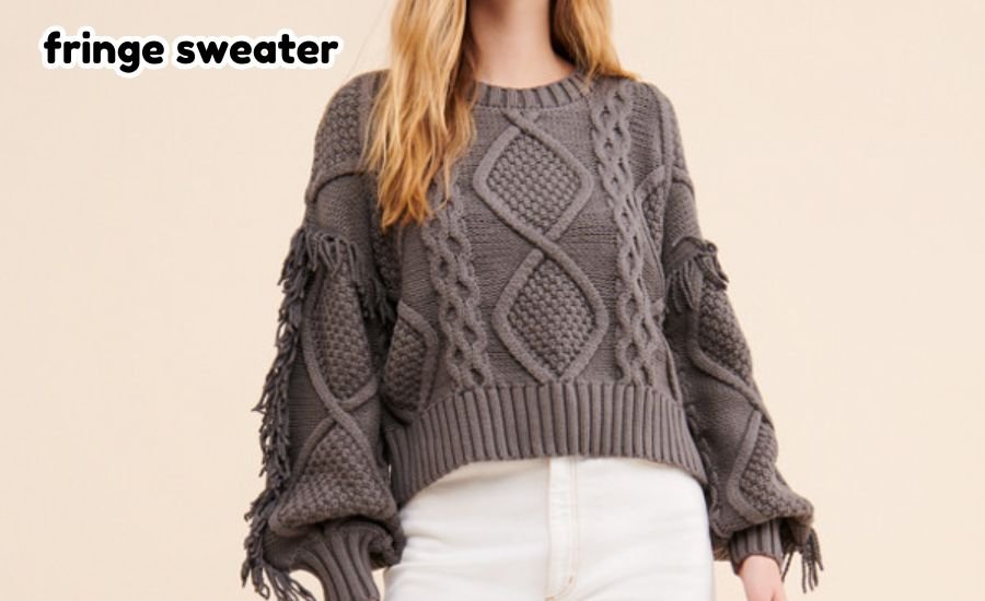 fringe sweater