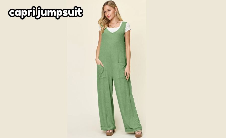 capri jumpsuit